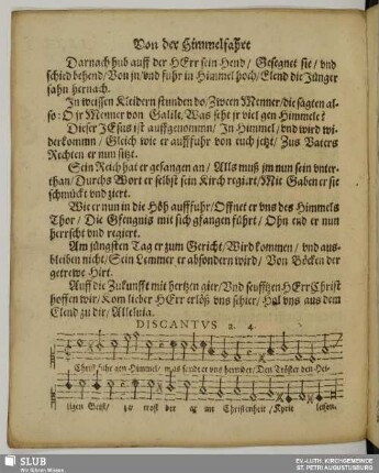Christ fuhr gen Himmel