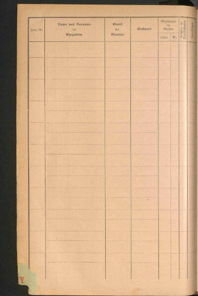 Standesamtsbuch der Stadt Aschaffenburg: Register Eheschließungen 1927 - 1929