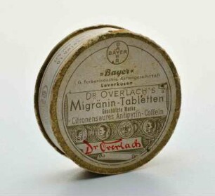 Bayer Dr. Overlach's Migränin Tabletten