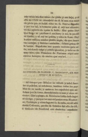La Conquista De Tochtepec Y Coazacoalco, Que Hizo Gonzalo De Sandoval