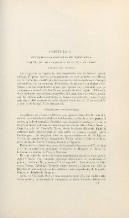 Capítulo I. Principales sistemas de montanas