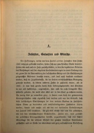 Jahresbericht der Handels- und Gewerbekammer zu Dresden. 1867 (1868)