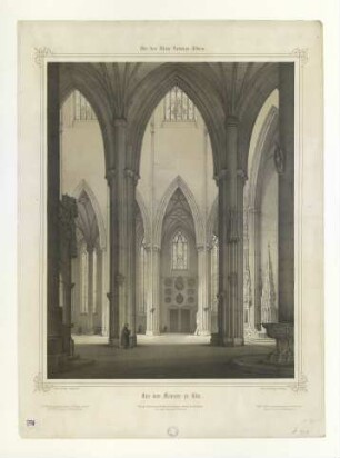 Münster. Inneres. Querhaus. Um 1880