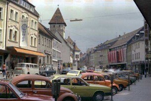 Marktredwitz: Hauptstraße mit Rathaus