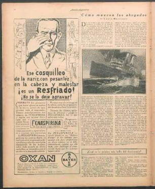 Cómo mueren los ahogados