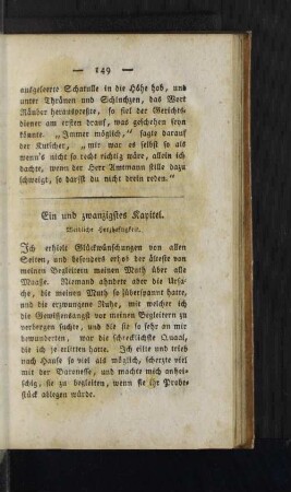 [Ein und zwanzigstes Kapitel. - Dreißigstes Kapitel.]