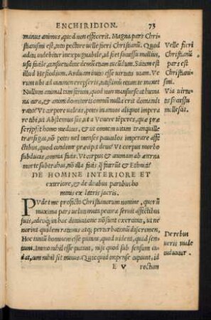 De Homine Interiore Et exteriore, et de duabus partibus hominis ...