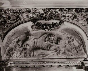 Aus einer Dokumentation zur Installation des Spiegelsaals aus dem ehemaligen Palais Budge im MKG