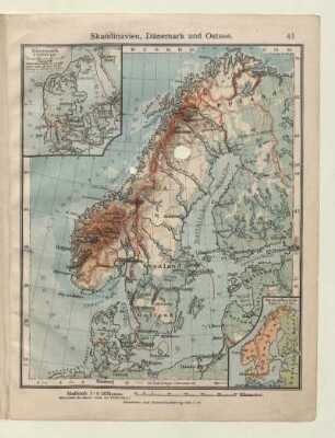 Skandinavien, Dänemark und Ostsee, Dänemark, Staatenübersicht