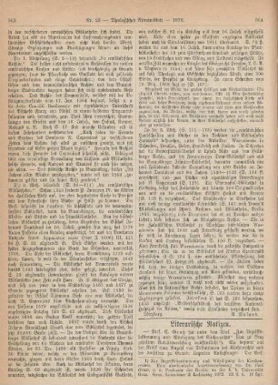 564-568 Literarische Notizen