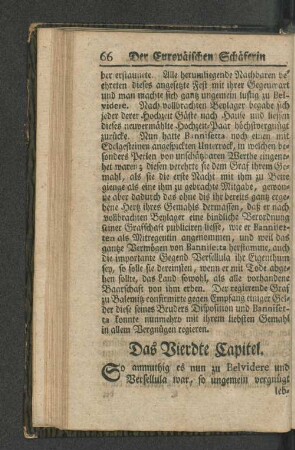 Das Vierdte Capitel.