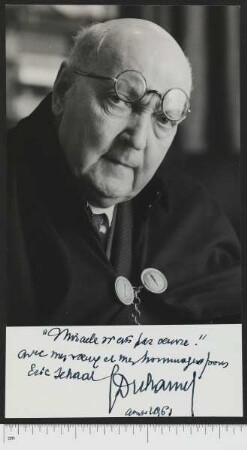 Porträtaufnahme Georges Duhamel