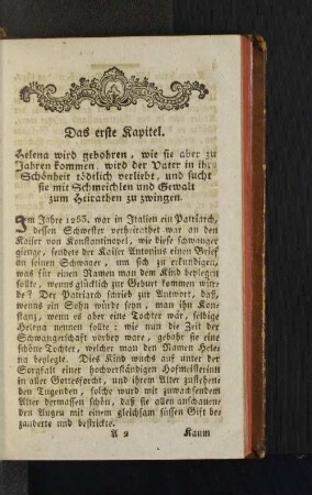 [Das erste Kapitel. - Das neunte Kapitel.]