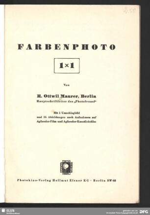 Farbenphoto 1x1