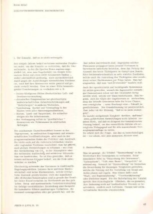 Zukunftsorientierte Raumordnung