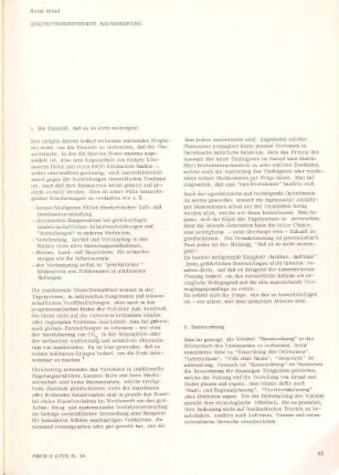 Zukunftsorientierte Raumordnung