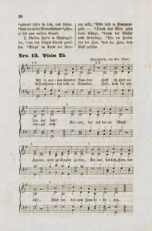 Nro. 13 Psalm 25. Ach in meinen schweren Banden