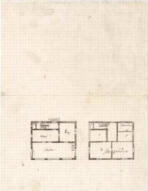 Hildebrand, Adolf von; Italien ; Landhäuser - Grundrisse