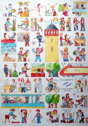 Plakat "Chemnitz meine Stadt"