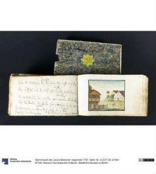 Stammbuch des Jacob Meissner, begonnen 1787