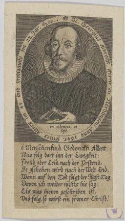 Bildnis des Georgius Albrecht