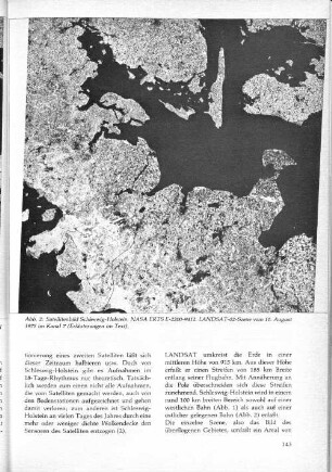 Abb. 2. Satellitenbild. Schleswig-Holstein.