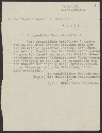 Korrespondenz