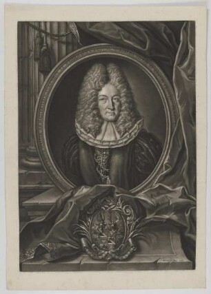 Bildnis des Georgius Burcardus Haller ab Hallerstein