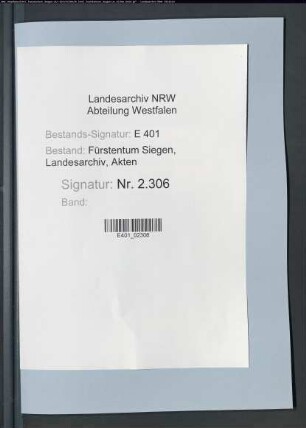 Forstregister über die Einnahmen und Ausgaben der Ämter Hilchenbach, Freudenberg sowie Ferndorf und Krombach
