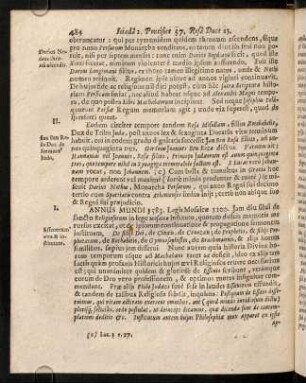 484-494, Annus Mundi 3583. Legis Mosaicae 1100; ...