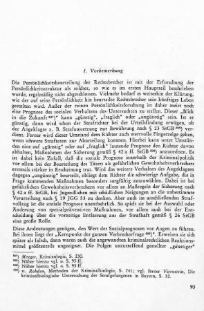 Vorbemerkung