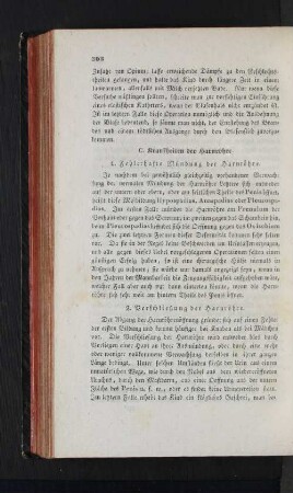 C. Krankheiten der Harnröhre.