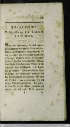 Zehntes Kapitel. Beschreibung des Trippers bei Weibern