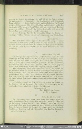 August Wilhelm von Schlegel an Franz Bopp, Bonn, 14.06.1829