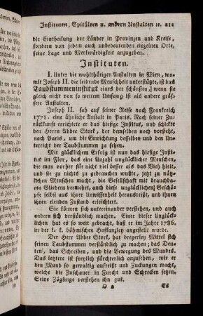 211-213, Instituten