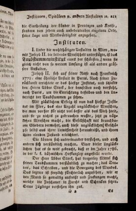 211-213, Instituten