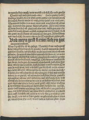 Und meyn geist frewet sich yn got meynen heyland.