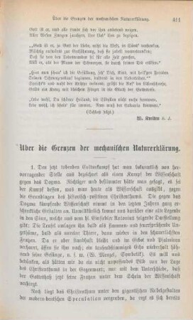 411-429 Ueber die Grenzen der mechanischen Naturerklärung