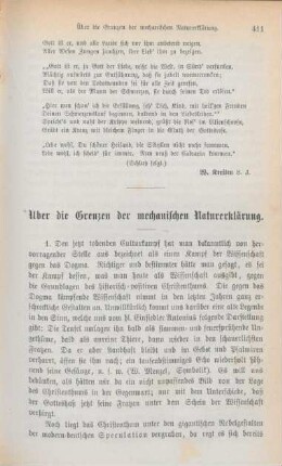 411-429 Ueber die Grenzen der mechanischen Naturerklärung
