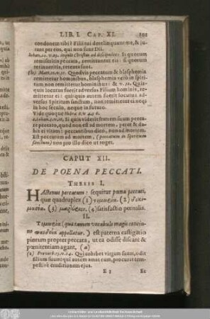 Caput XII. De Poena Peccati.