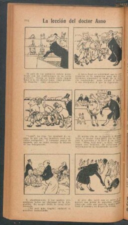 La lección del doctor Asno - [Cómic]