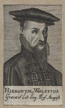 Bildnis des Hieronymus Wolffius