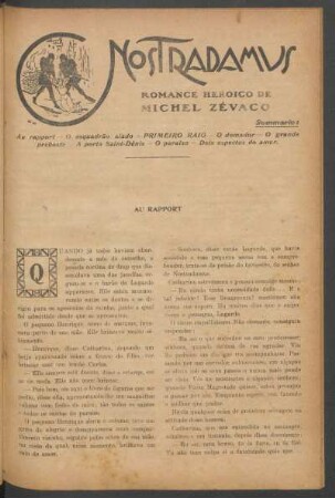 Nostradamus : Romance heróico