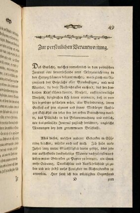 49-60, Zur persoenlichen Verantwortung
