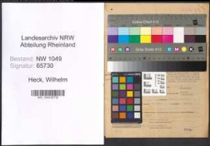 Entnazifizierung Wilhelm Heck , geb. 02.08.1902 (Schriftsetzer)