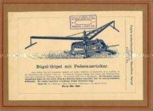 Bügel-Göpel mit Federausrücker