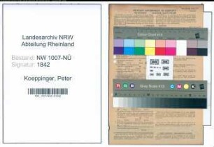Entnazifizierung Peter Koeppinger , geb. 23.06.1911 (Spinner)
