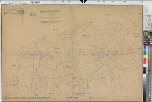 Sendenhorst (Sendenhorst), Flurbereinigung Sendenhorst, Bl. 16 Schätzungskarte Flur 16