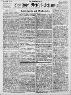 Deutsche Reichs-Zeitung. 1871-1934