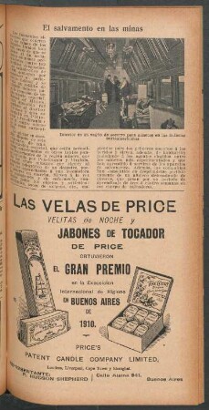 El salvamento en las minas